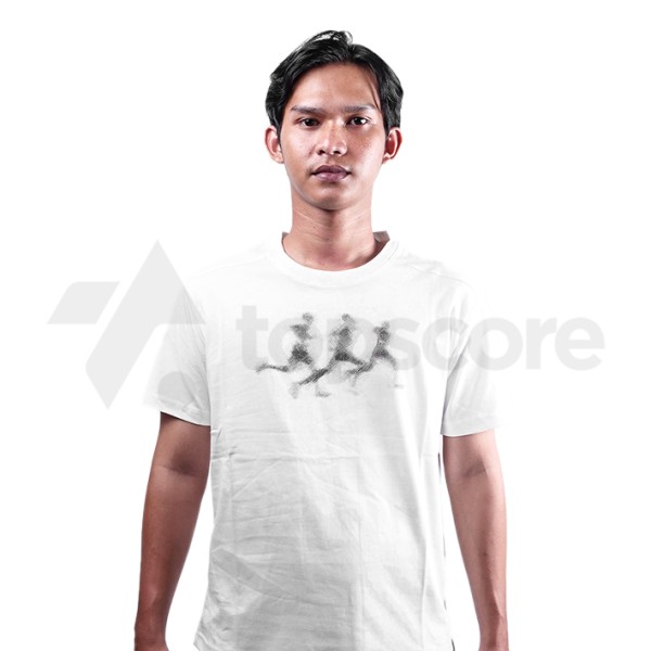APPAREL JUARA JUARAGA T-SHIRT RUNNING FLOW WHITE