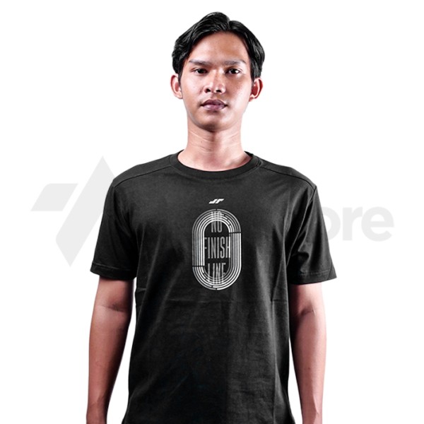 APPAREL JUARA JUARAGA T-SHIRT RUNNING LIMITELESS BLACK