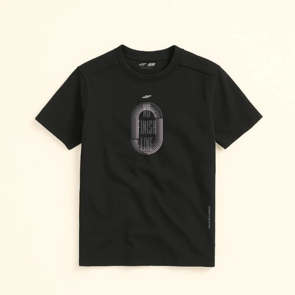 APPAREL JUARA JUARAGA T-SHIRT RUNNING LIMITELESS BLACK