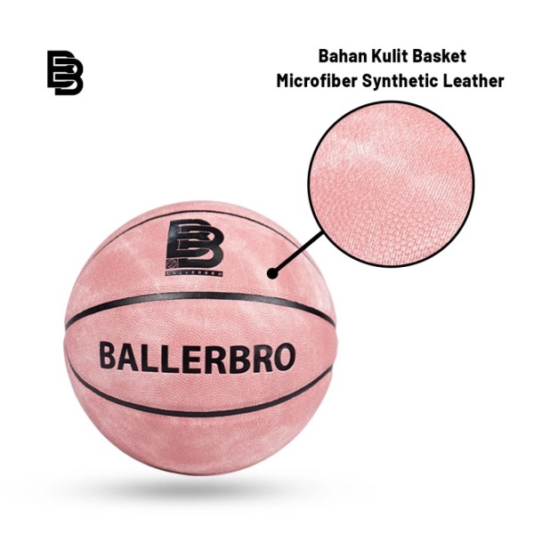 BALLERBRO BOLA BASKET AS PINK