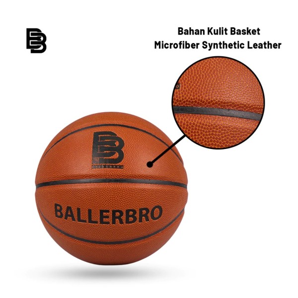 BALLERBRO BOLA BASKET OE ORANGE