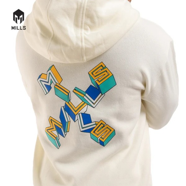 MILLS CROSS HOODIE 2.0 - 31006 OFF WHITE