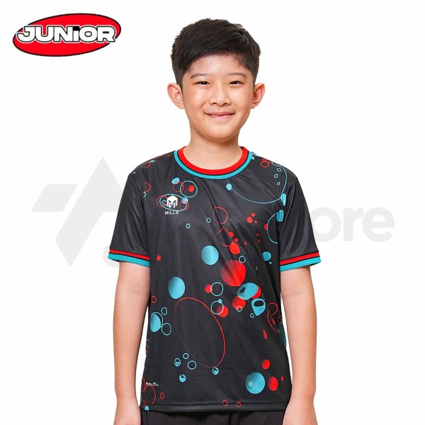 MILLS OXY FOOTBALL JERSEY KIDS BLACK