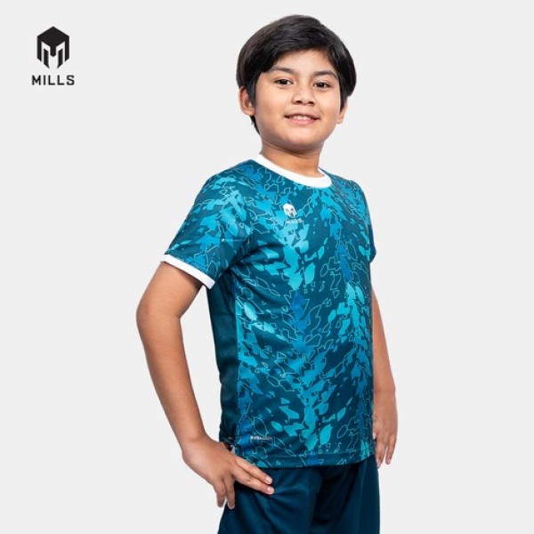 MILLS RIYU FOOTBALL JERSEY KIDS DEEP GREEN