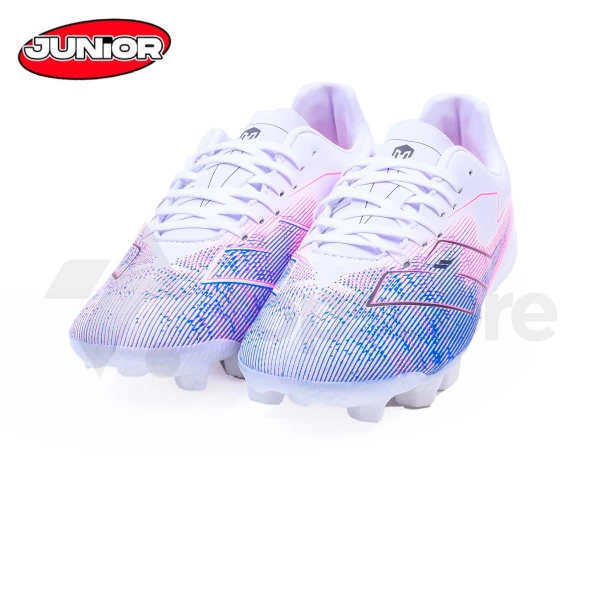 MILLS XYCLOPS NITROACE FG JR WHITE MARINA BLUE MAGENTA