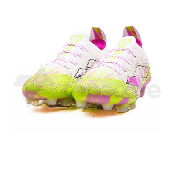 MILLS XYCLOPS SPEEDFREAK 1.2 ELITE FG WHITE LIME GREEN PINK