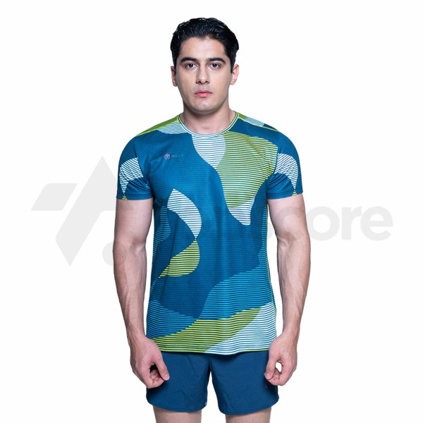 MILLS ZENITH RUNNING T-SHIRT MEN TEAL