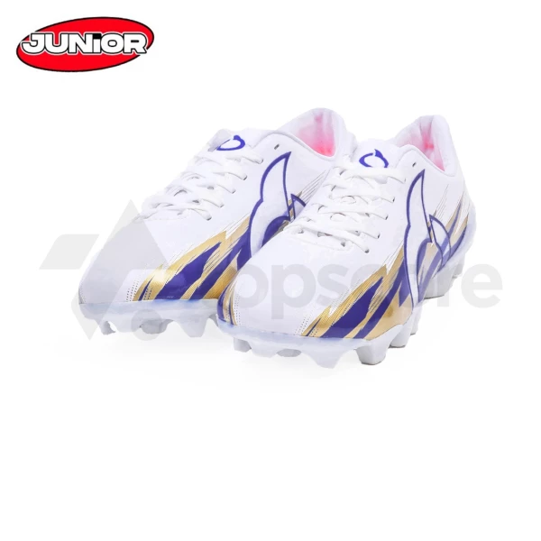 ORTUSEIGHT SPARK FG JR WHITE NAVY GOLD
