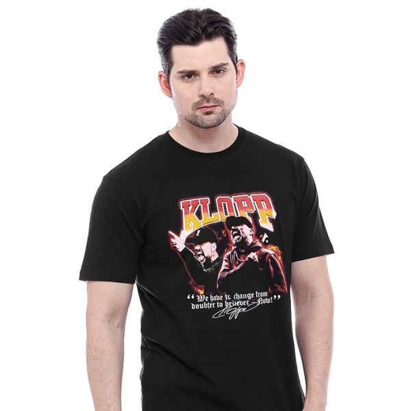 TOPSCORE KLOPPOPPHOBIA T-SHIRT BLACK