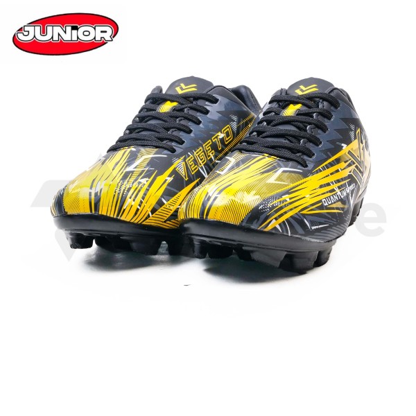 VEGETO QUANTUM SPEED JR SOCCER BLACK YELLOW