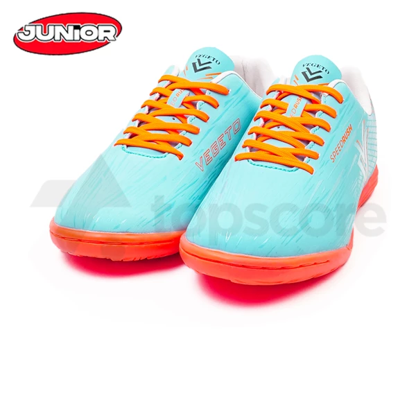 VEGETO SPEEDRUSH JR ID CYAN ORANGE