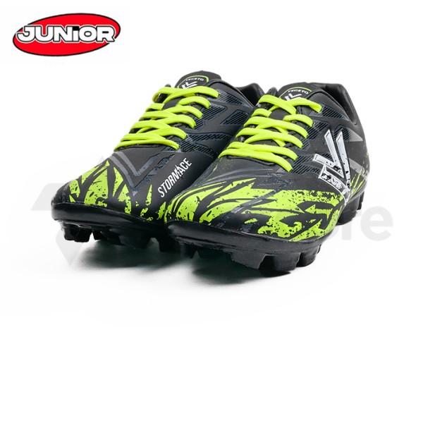 VEGETO STORMACE JR SOCCER BLACK NEON