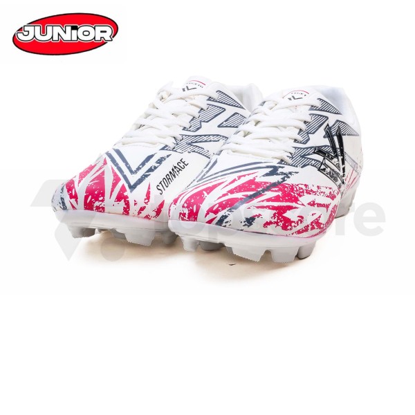 VEGETO STORMACE JR SOCCER WHITE RED