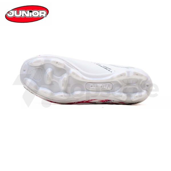 VEGETO STORMACE JR SOCCER WHITE RED